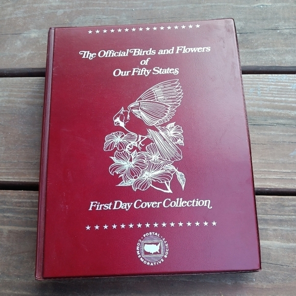 Official Birds & Flowers of Our Fifty States First Day Cover Collection Stamps - Picture 1 of 10